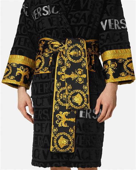 versace bath robe cad|versace bathrobe selfridges.